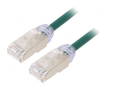 Patch Cord F/UTP TX6A-28 1m Verde 28AWG foto