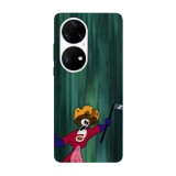 Husa compatibila cu Huawei Nova 9 model Billy and many Cow grim, Silicon, TPU, Viceversa, Transparent, Carcasa