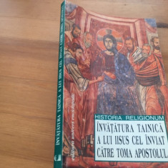 INVATATURA TAINICA A LUI IISUS CEL INVIAT CATRE TOMA APOSTOLUL