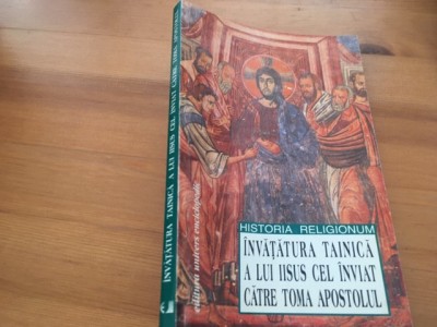 INVATATURA TAINICA A LUI IISUS CEL INVIAT CATRE TOMA APOSTOLUL foto
