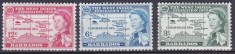 DB1 Barbados 1958 Federatia din Caraibe 3 v. MNH foto