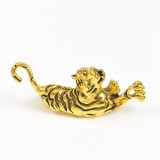 Brosa martisor tigru auriu