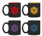 Set 4 cesti mini espresso - Dungeons and Dragons