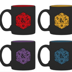 Set 4 cesti mini espresso - Dungeons and Dragons