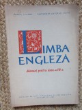 Manual Limba Engleza Clasa a VIII-a, Liliana Pamfil, Editura Didactica si Pedagogica, 1960
