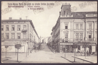 4482 - TARGU-MURES, Market, Romania - old postcard - used - 1940 foto