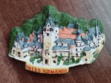 D1 - Magnet frigider - tematica turism - Castelul Peles - Romania 9