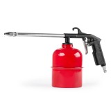 Pistol pulverizare ulei PT-16 AMiO, rezervor 950 ml, duza lunga, presiune de lucru 4,0-6,0 bar, racord aer 1/4&amp;quot; , constructie usoara si precisa