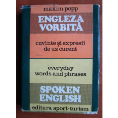Maxim Popp - Engleza vorbita. Cuvinte si expresii de uz curent (1978)