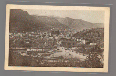 CPIB 20928 CARTE POSTALA - BRASOV. VEDERE PARTIALA, COLECTIA E. MARVIN, 1927 foto