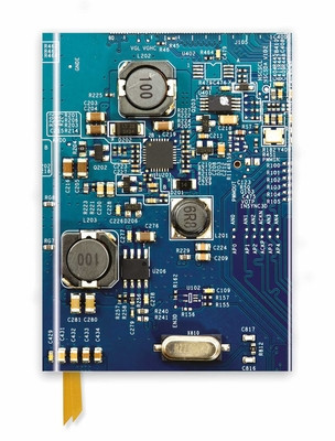 Circuit Board Blue (Foiled Journal) foto