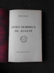 INTR-O DUMINECA DE AUGUST - EUGEN BALAN foto
