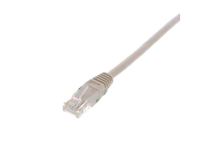 Cablu FTP Cat6 patch cord 1m RJ45-RJ45 ecranat gri Well