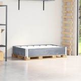 Cumpara ieftin Ramă pentru paleți, gri, 120x80 cm, lemn masiv de pin