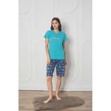 Pijama Dama Baki Capri 5016
