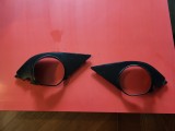 Grile Bara Fata M BMW E60 E61 LCI (2007-2010) Stanga + Dreapta - Set Grile Negre Duble