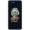 Husa silicon pentru Apple Iphone 8 Plus, Albert Einstein Caricature