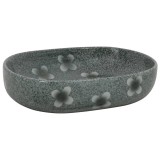 Cumpara ieftin Lavoar de blat, albastru, 59x40x14 cm, ceramica, oval