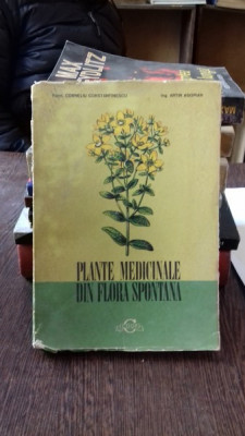 PLANTE MEDICINALE DIN FLORA SPONTANA - CORNELIU CONSTANTINESCU foto