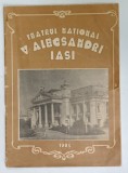TEATRUL NATIONAL &#039; VASILE ALECSANDRI &#039; IASI , CAIET - PROGRAM , 1984