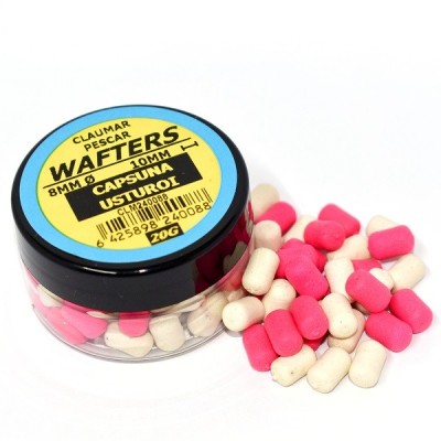 Wafters Claumar 8mm 20g Usturoi &amp;amp; Capsuna Alb si Roz foto