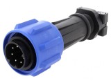 Conector Circular Mufă Tată 7 Pin Filet Interior