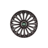 Set 4 Capace Roti 15 inchi (R15) Dino Negru, Compatibile cu Land Rover, Autohelix MSA