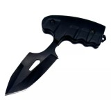 Cutit Vertical, Varf si Tais Ascutite, Husa Textila, Agatatoare, 16 cm