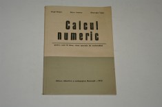 Calcul numeric - anul III liceu - Brisca foto