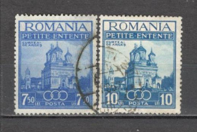 Romania.1937 Mica Antanta stampilate GR.51 foto