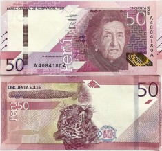 !!! PERU - 50 SOLES 2019 ( 2022) - P 198 - UNC / SERIA A