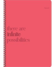 Caiet A4 Cu Spira, 120 File Dictando, 80g/mp, Coperta Carton