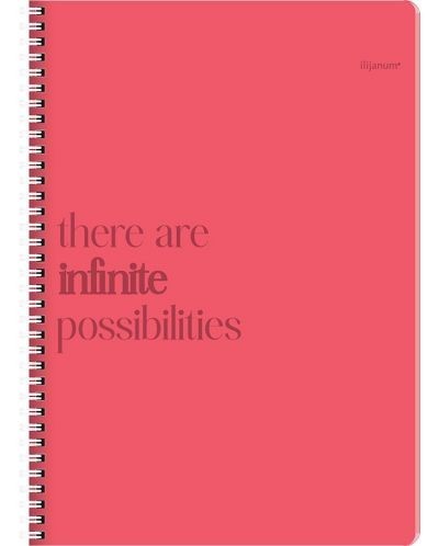 Caiet A4 Cu Spira, 120 File Dictando, 80g/mp, Coperta Carton