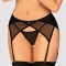 Portjartier Nesari Obsessive, Negru, XS/S