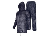 Set Impermeabil LAHTI PRO L4140103, Mărimea L, Albastru &Icirc;nchis cu Glugă - Geacă și Pantaloni
