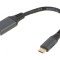 Adaptor USB 3.0 USB-A la USB-C 0,15m Negru Gri 5Gbps