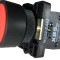 Buton rosu simplu fara lumina cu revenire pentru tablouri electrice 1NC 6A 230V