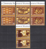 ROMANIA 2006 LP1742 CENTENARUL MUZEULUI TARANULUI ROMAN PERECHE SERII MNH