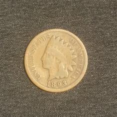 Moneda One cent 1893 USA