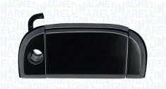 Maner usa fata dreapta exterior cu locas incuietoare, negru VW TRANSPORTER IV intre 1990-2003 foto