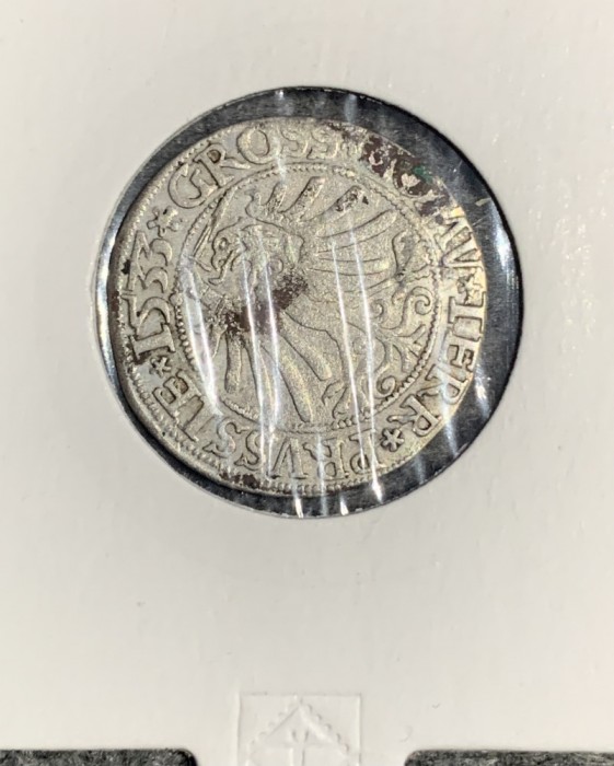 Moneda 1 gros 1533 Polonia argint