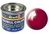 Rosu italian lucios, vopsea email 14 ml