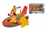 POMPIERUL SAM JETSKY CU ROTI SI FIGURINA SuperHeroes ToysZone, Simba