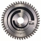Bosch Multi Material - Set panze fierastrau circular multimaterial 180x30/20x2.4 mm 48 dinti 2 bucati