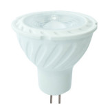 Bec spot led mr16 6.5w 12v 4000k alb neutru, cip samsung, Oem