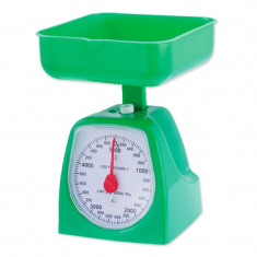 Cantar mecanic de bucatarie Zilan, 5 kg, Verde foto