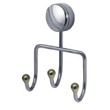 Cumpara ieftin Cuier din metal pentru baie, 3 agatatori Nr. 541