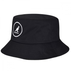Palarie Kangol Cotton Bucket Negru (L,XL) - Cod 91353454367 foto
