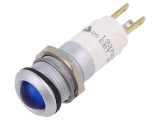Lampă de control LED albastru 24V