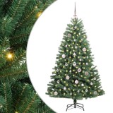 vidaXL Brad de Crăciun artificial cu ramuri articulare Verde 150 cm 3395480